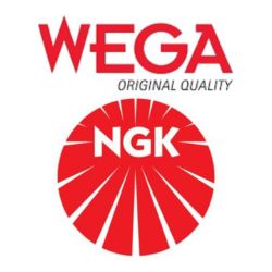Logo da marca NGK e Wega