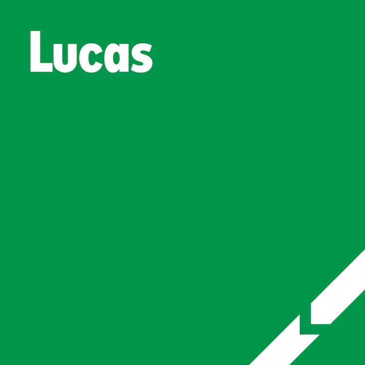 Logo da marca Lucas Automotive